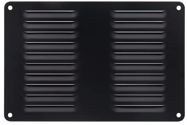 VENTBL.png Aluminium Enclosure Vent Black